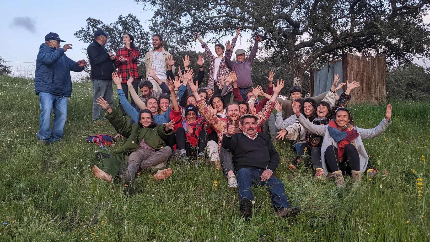 The group at ReFi Week, Traditional Dream Factory